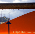 Foto Rundgang Hamburg Hafencity: Blick vom View Point Hafencity auf die Baustelle Elbphilharmonie. Fotograf: Matthias Krüttgen